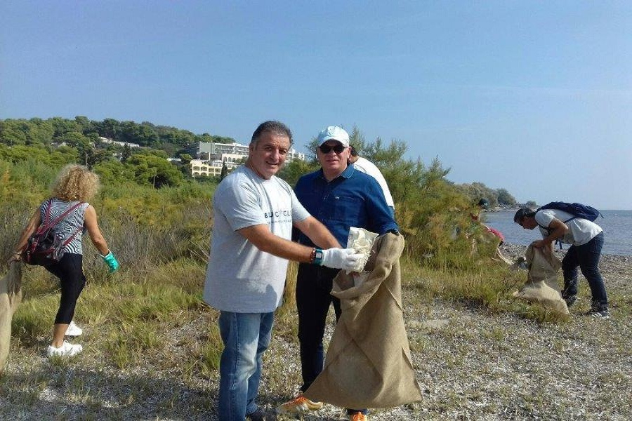 Σ.Β.Π.Ε.: Συμμετοχή στον εθελοντικό καθαρισμό του Υγροτόπου της Βραυρώνας