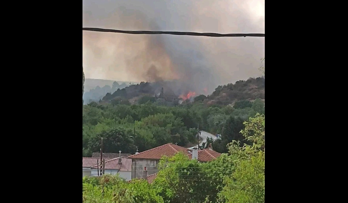 Φωτιά τώρα στα Λάβαρα Σουφλίου