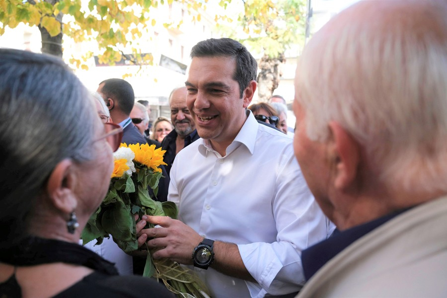 Τσίπρας: Να δημιουργήσουμε σε στέρεες βάσεις τη δημοκρατική παράταξη (Εικόνες)