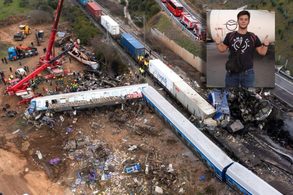 Τέμπη: Σε κρίσιμη κατάσταση παραμένει ο μοναδικός επιζών από το πρώτο βαγόνι