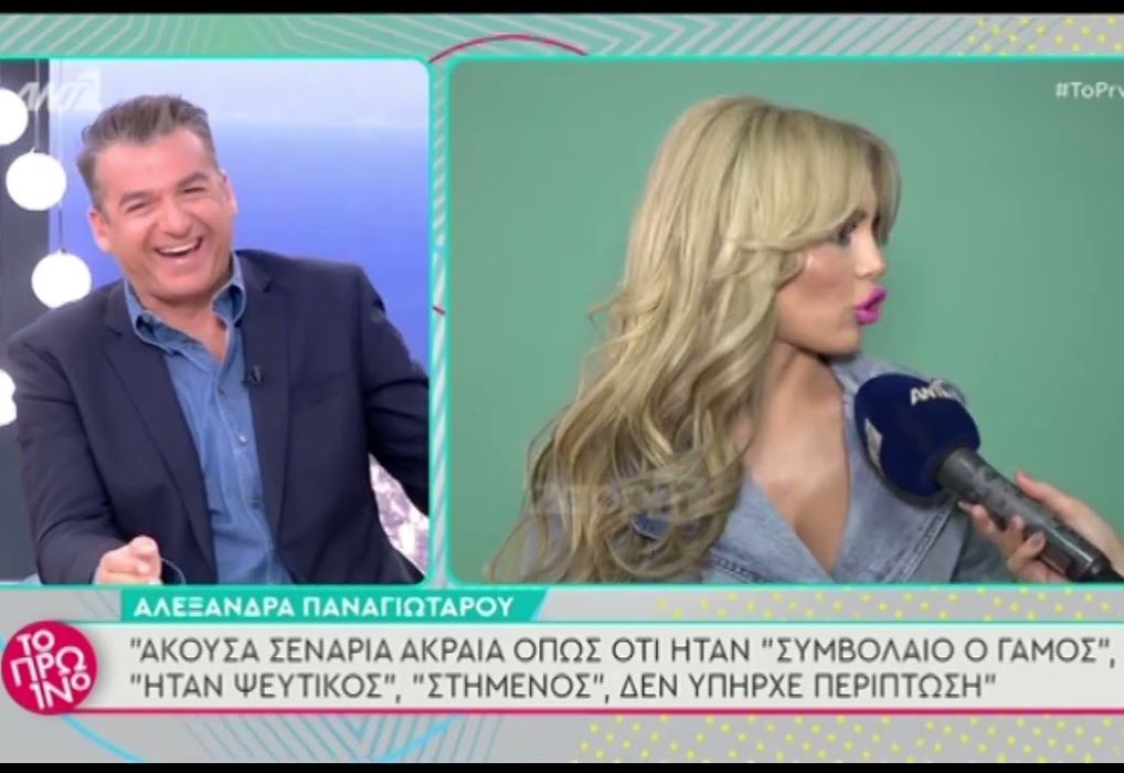 Γιώργος Λιάγκας: Η απίστευτη απάντησή του στην Φαίη Σκορδά για την Αλεξάνδρα Παναγιώταρου