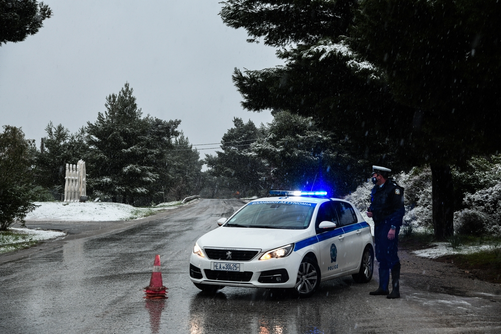 Διακοπή κυκλοφορίας στη λεωφόρο Φυλής