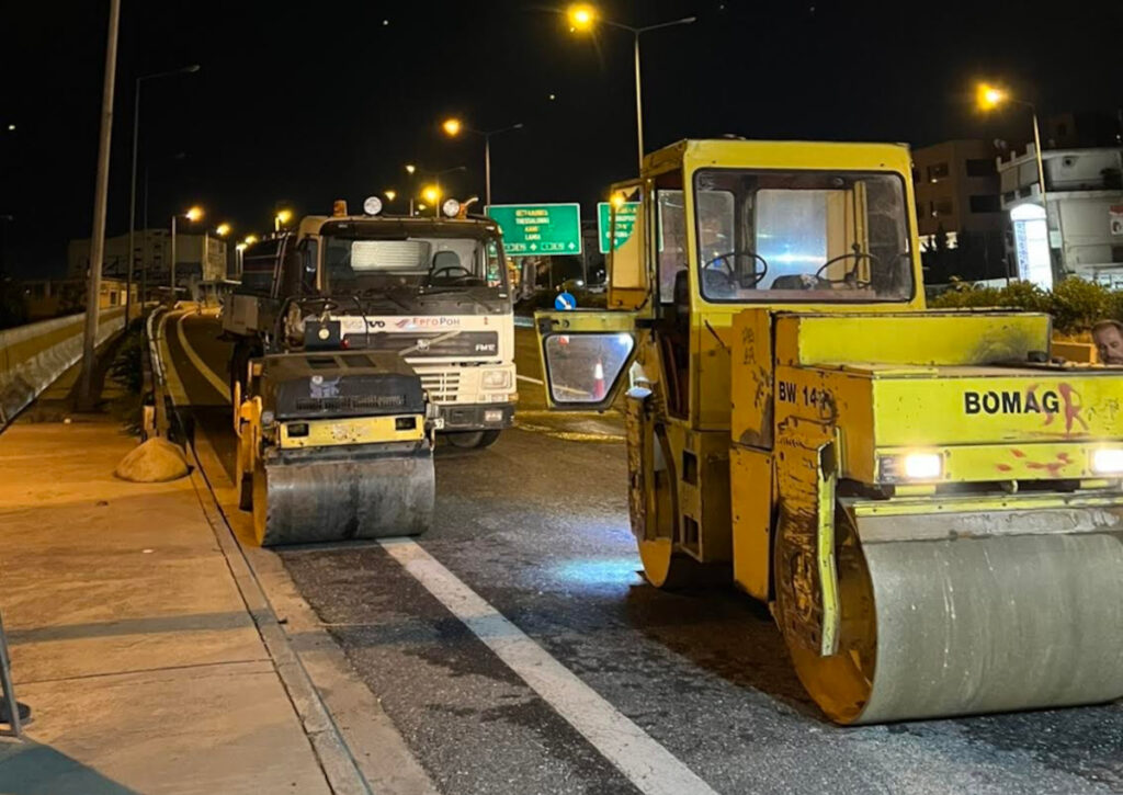 Ξεκινούν εργασίες ασφαλτόστρωσης στη Λεωφόρου Κηφισού από την Περιφέρεια Αττικής