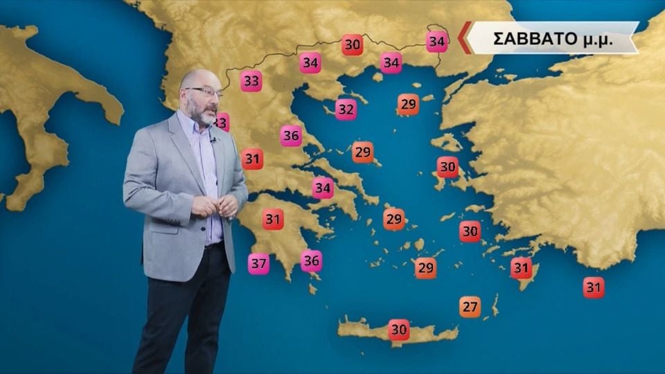 Σάκης Αρναούτογλου: Ο καιρός έως τις 13 Ιουλίου, πότε επιστρέφει η άνοιξη