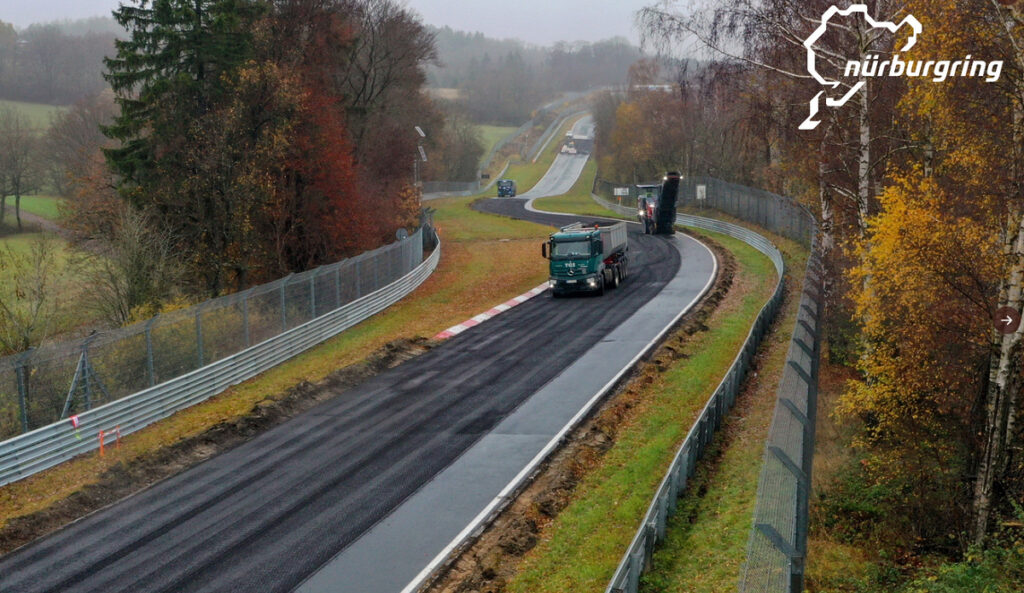 Η ιστορική πίστα του «Nurburgring» στρώνεται με νέα άσφαλτο