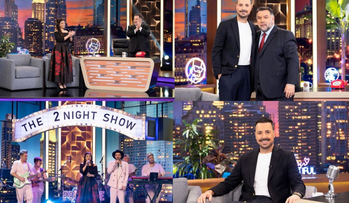 The 2Night Show: Ο Πέτρος Κουσουλός και η Αγγελίνα Παπαδοπούλου είναι οι νέοι καλεσμένοι