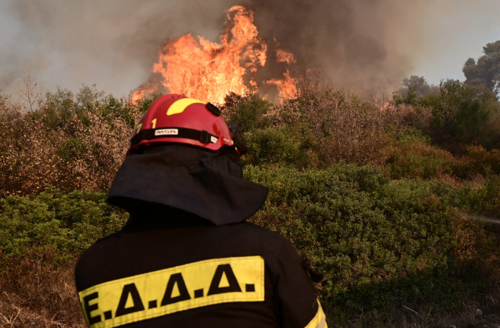 ΠΥΡΟΣΒΕΣΤΗΣ ΕΠΙΧΕΙΡΕΙ ΣΕ ΦΩΤΙΑ