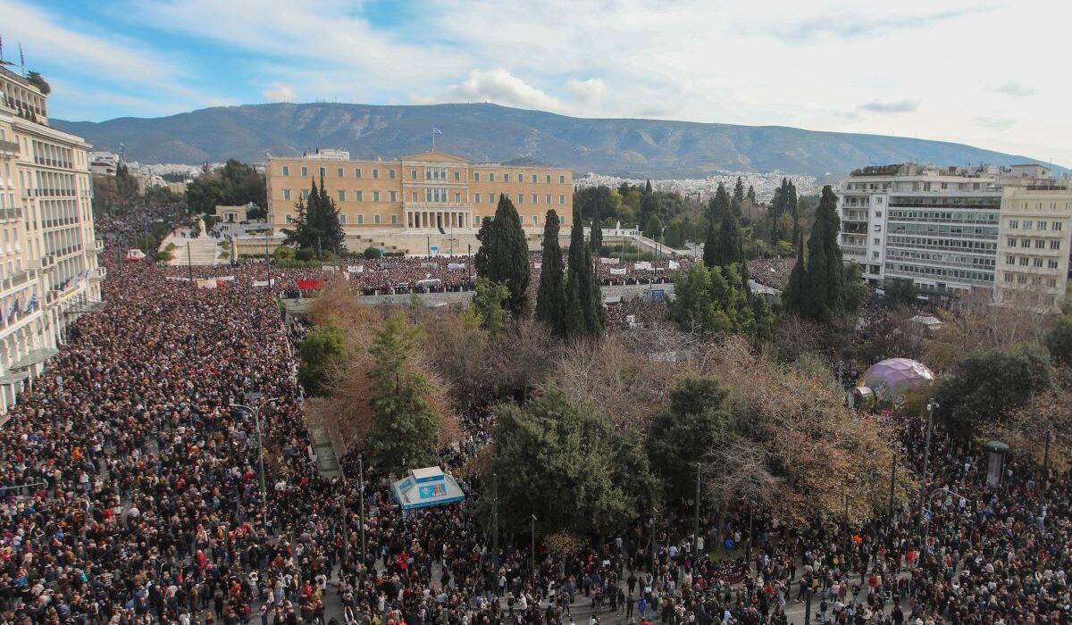 συλλαλητηριο τεμπη