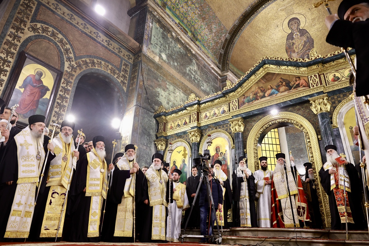 Κηδεία Μητροπολίτη Άνθιμου στη Θεσσαλονίκη, 15 Μαρτίου 2025