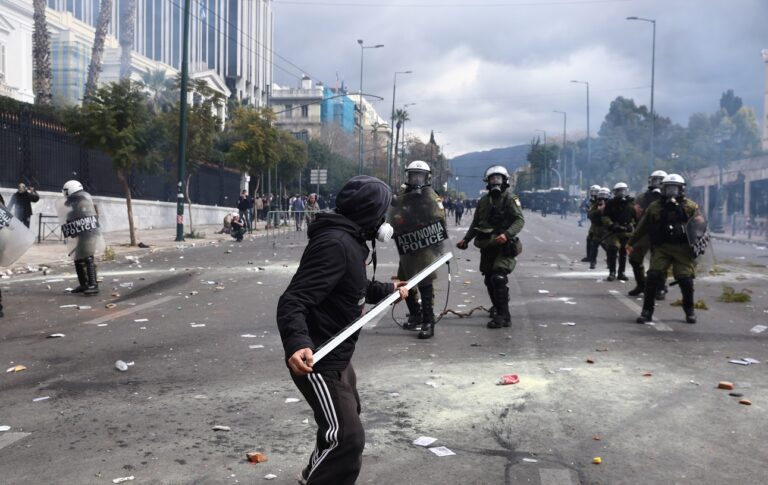 Τέμπη συγκέντρωση Σύνταγμα