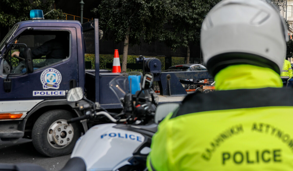 Τροχαίο στο κέντρο της Αθήνας οδός Σταδίου